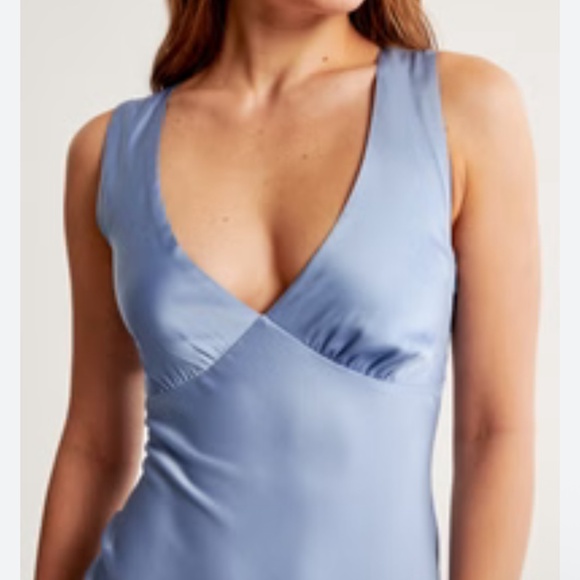 Women’s plunge cowl back maxi dress - Picture 1 of 3